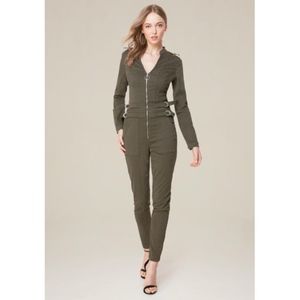 NWT Bebe Nikita 3/4 Sleeve Jumpsuit, Sz 28